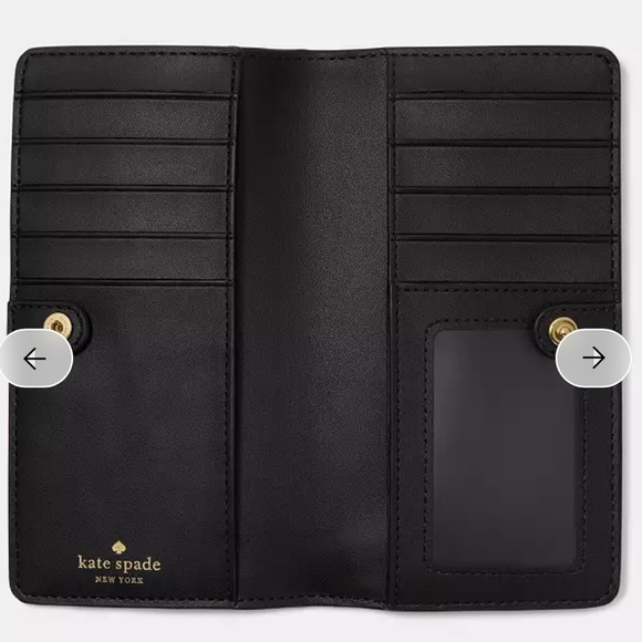 Kate Spade NWOT Kate Spade Darcy Large Slim Bifold
Wallet Saffiano Leather - Picture 6 of 6